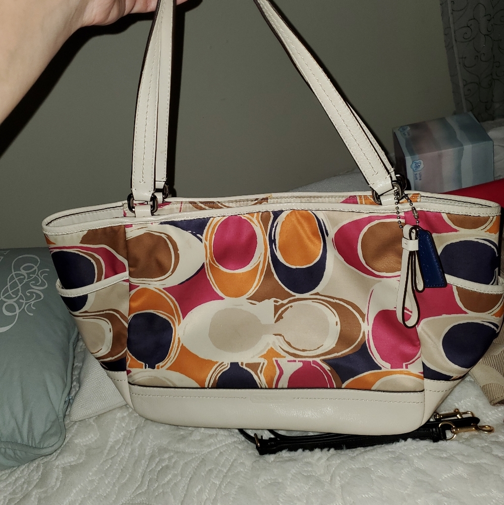 Coach purse, tote, large bag. Like new condition with minimal use.